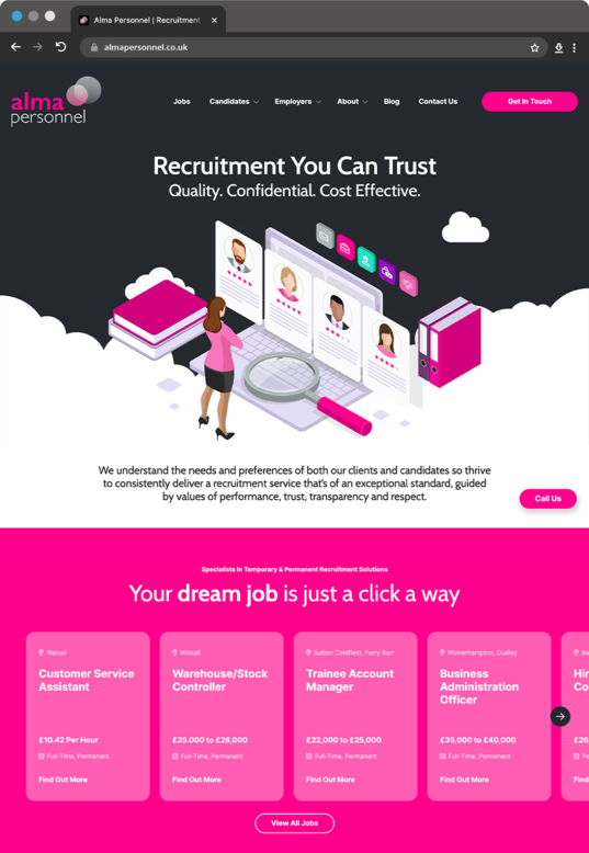 Brochure Web Design gallery