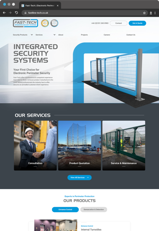 Brochure Web Design gallery