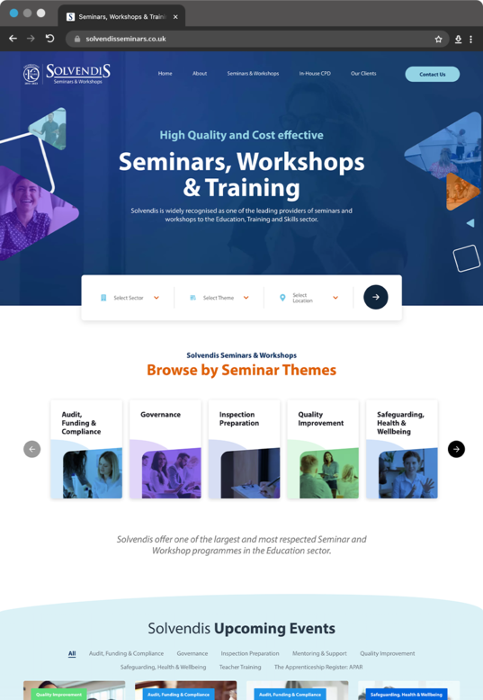 Brochure Web Design gallery